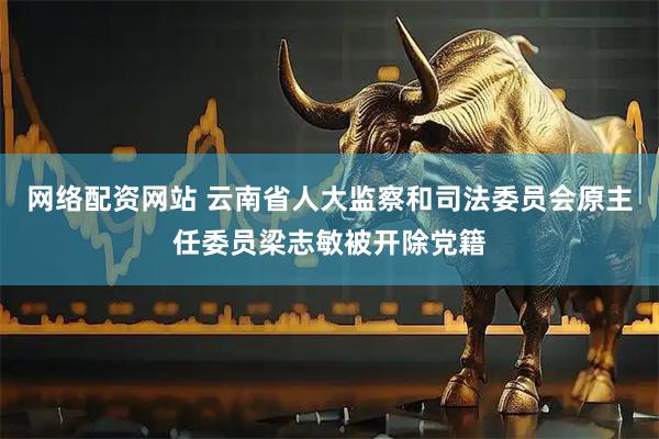 网络配资网站 云南省人大监察和司法委员会原主任委员梁志敏被开除党籍